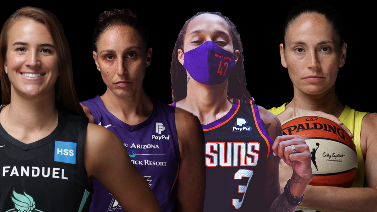 2020 WNBA Season Preview - New York Liberty Sabrina Ionescu, Phoenix Mercury duo Diana Taurasi and Brittney Griner and Seattle Storm legend Sue Bird