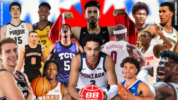 2021-2022 BasketballBuzz Canadian NCAA men's college basketball stats tracker, featuring top Canadian basketball players