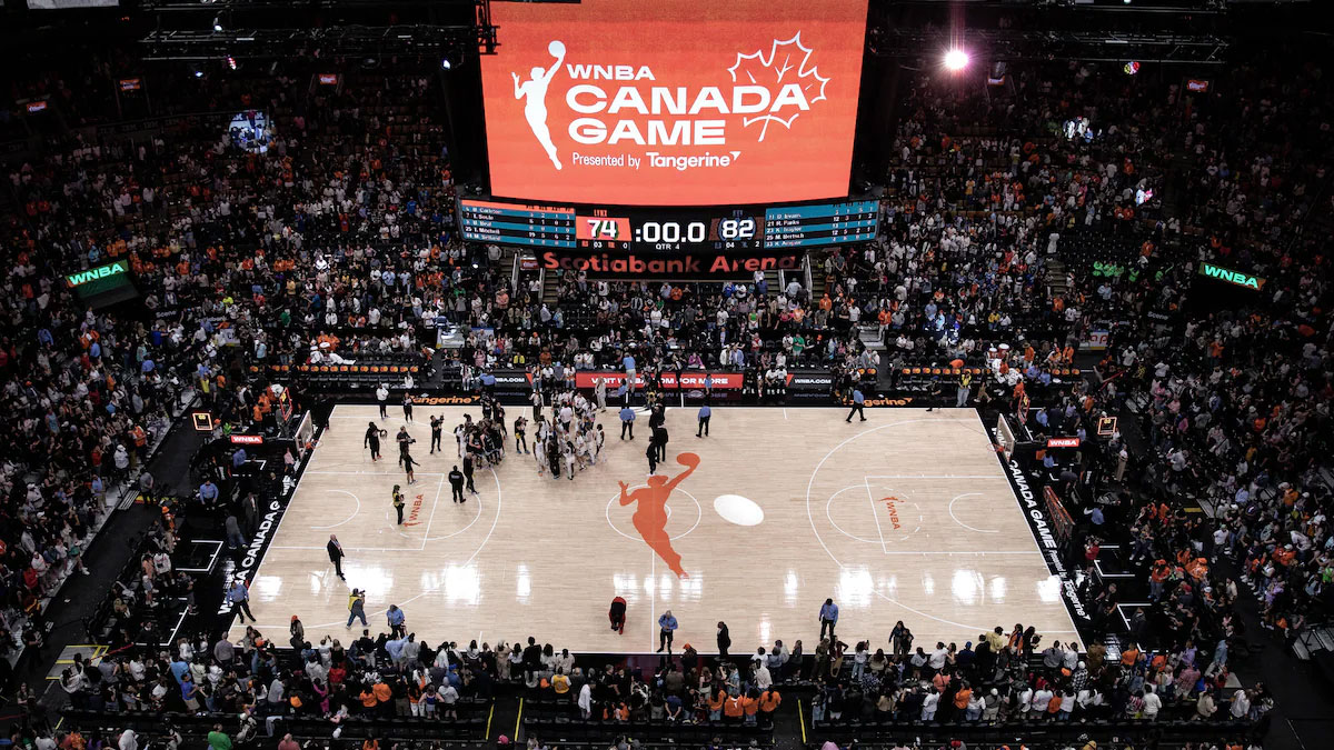 2023 wnba toronto canada game scotiabank arena