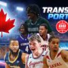 Canadian NCAA transfer portal standouts featured for the 2026 offseason: (L–R) Binael Basil (Wagner Seahawks), Davante Hackett (Stonehill Skyhawks), Xavier Spencer (UMass Lowell River Hawks), Michael Evbagharu (Canisius Golden Griffins), Adam Olsen (South Alabama Jaguars), and Chris Tshibola (Laval Rouge et Or).