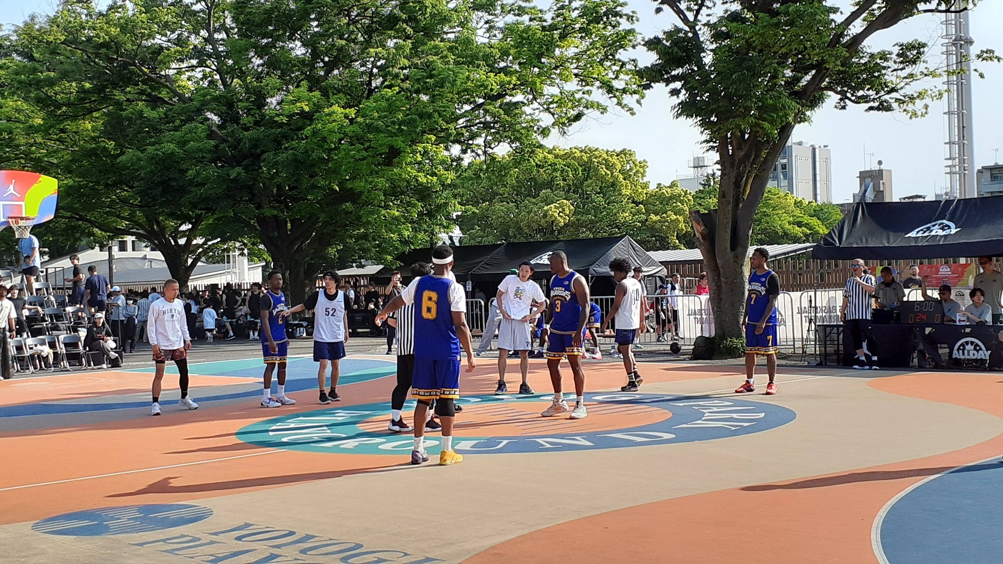 50th ALLDAY 5ON5 Basketball tournament in Tokyo lights up Golden Week in Japan