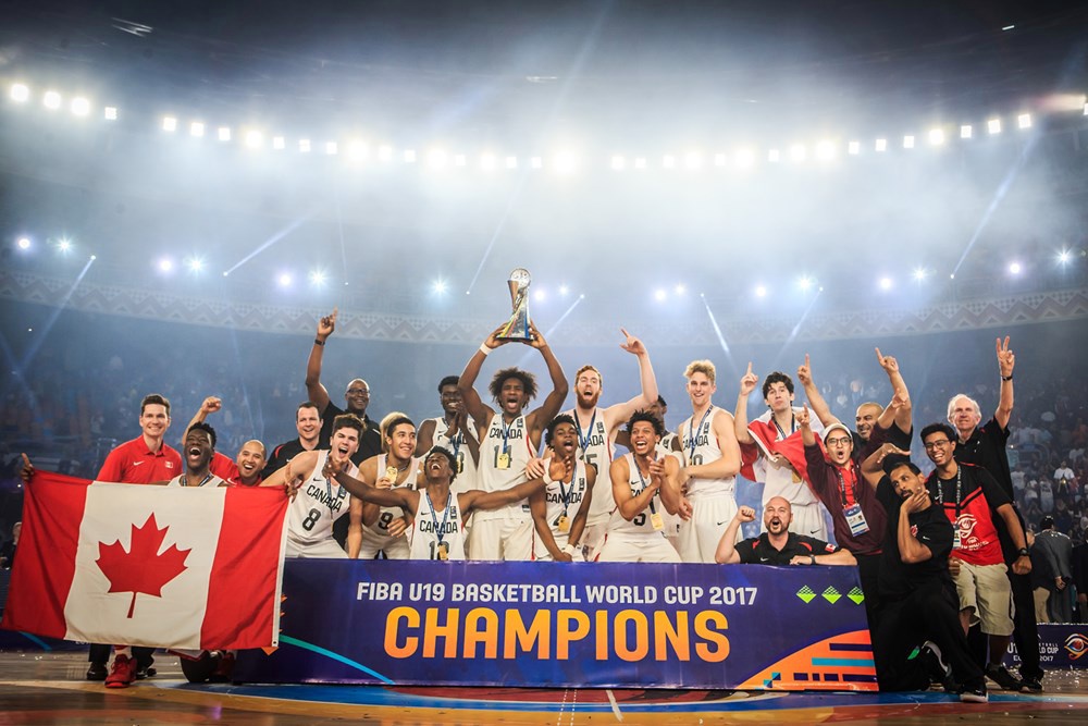 Canada 2017 FIBA U19 Worl Cup Champions