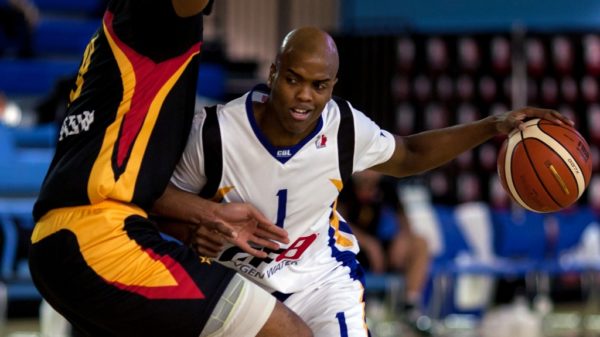 Eric Jean Guilluame Close Up Scarborough Canadian Basketball League