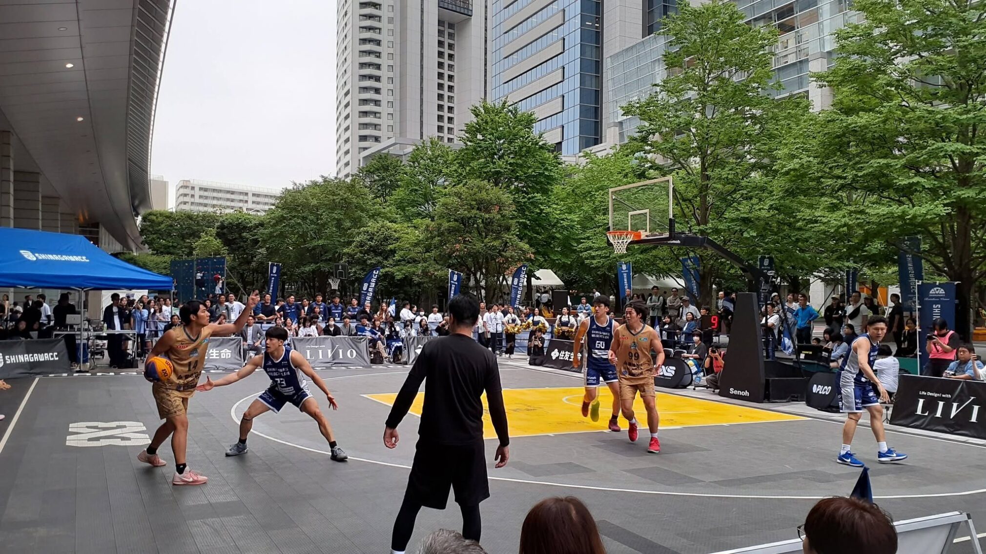 Getting a run in Shinagawa