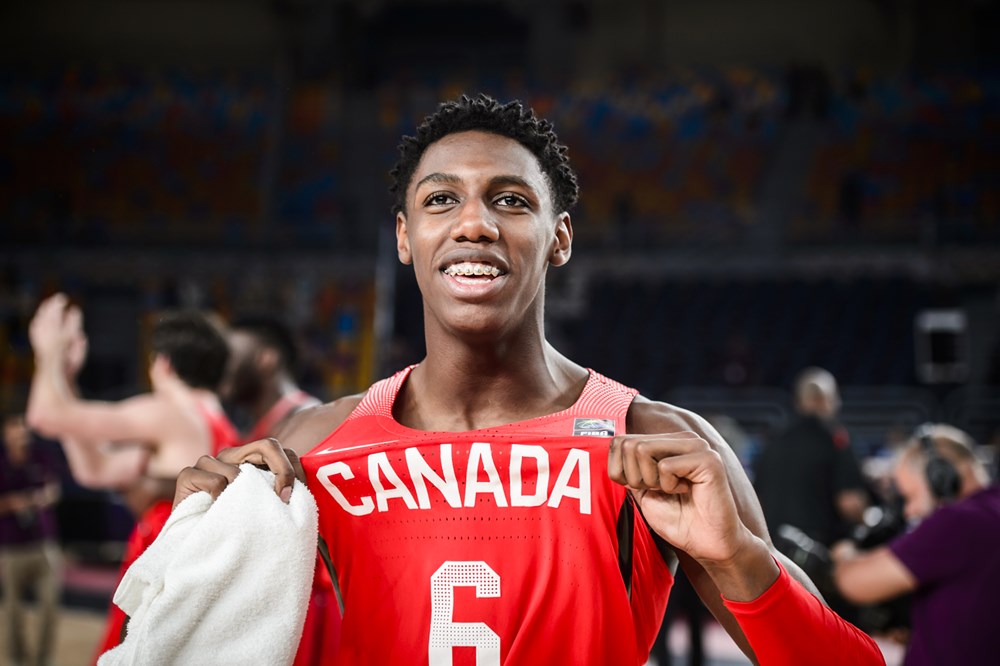 Rowan Barrett Jr Canada Beats USA 2017 FIBA U19 World Cup