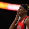 All-Star Aaliyah Edwards reacts after Canada’s narrow loss to Australia in Istanbul. Despite her dominant play, the program missed the World Cup cut for the first time in 24 years