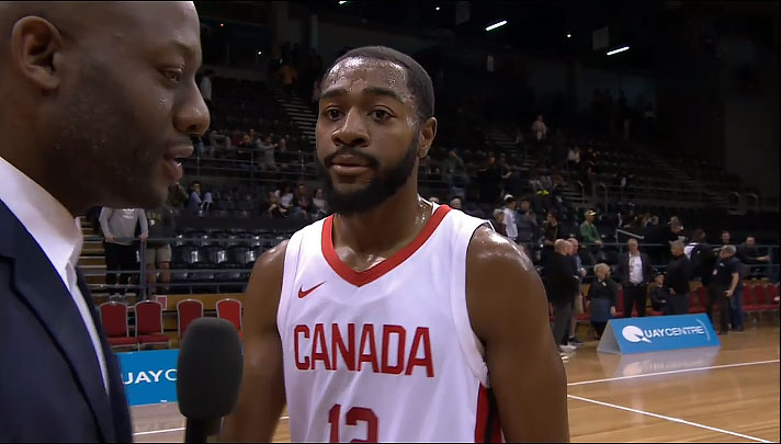 Aaron Best Canada Simply Too Much For New Zealand Tall Blacks