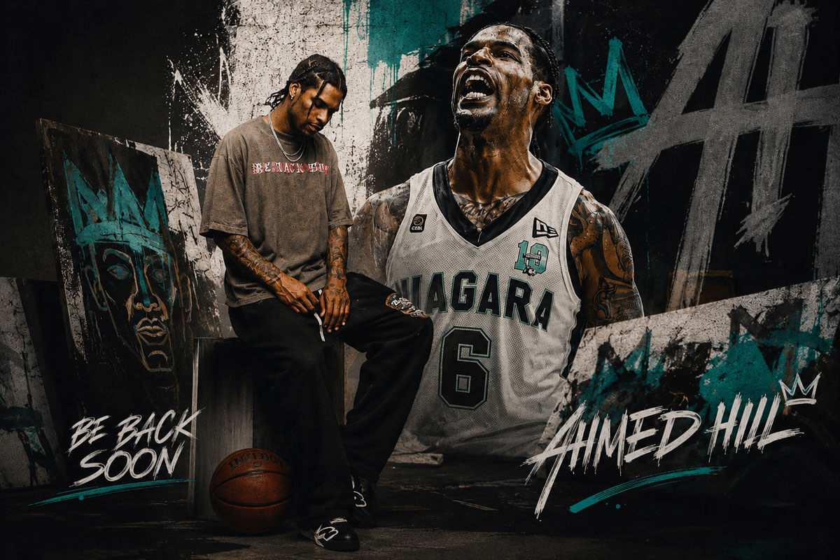 Where art meets ambition. Where fashion meets the grind. Ahmed Hill is more than an athlete — he’s building a legacy through basketball, creativity, and culture.