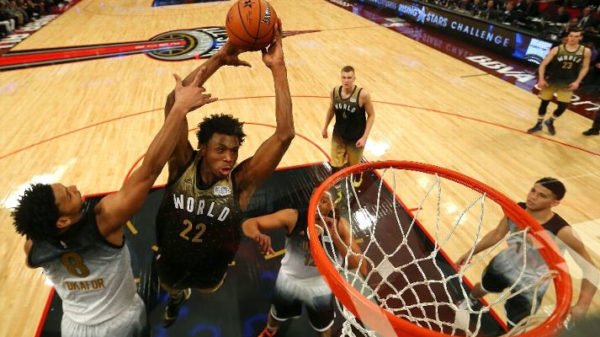 Andrew Wiggins 29 Point Dunk Thon 2016 Nba Star Rising Stars Game
