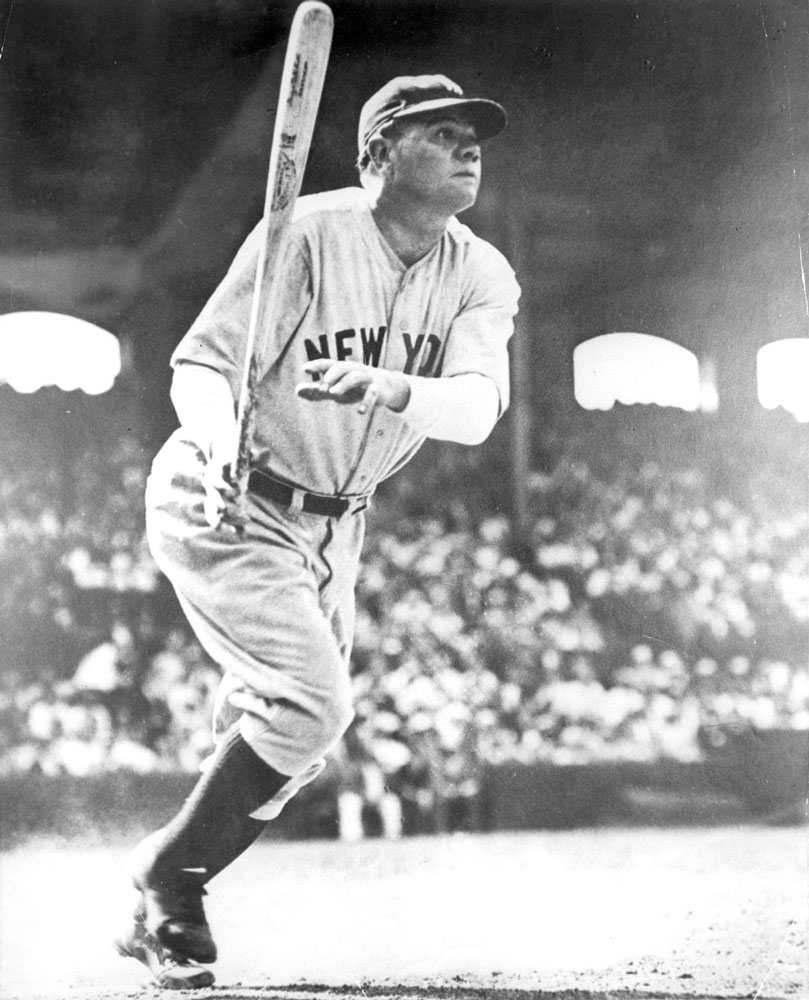 Babe ruth batting