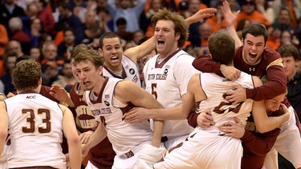 Boston College Eagles & Canadian Olivier Hanlan Knock-off Unbeaten No. 1 Syracuse Orange In Overtime