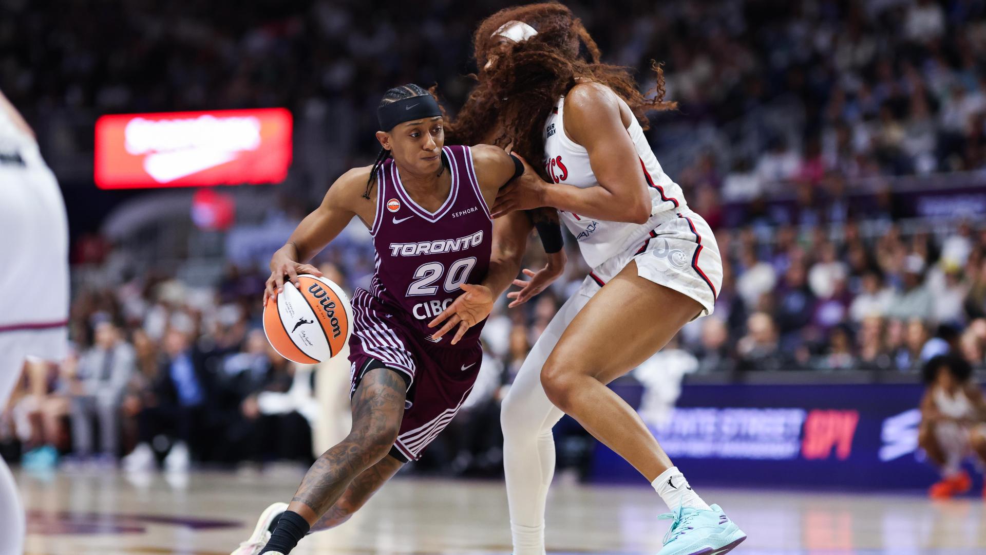 Brittney Sykes setting the Tempo for Toronto