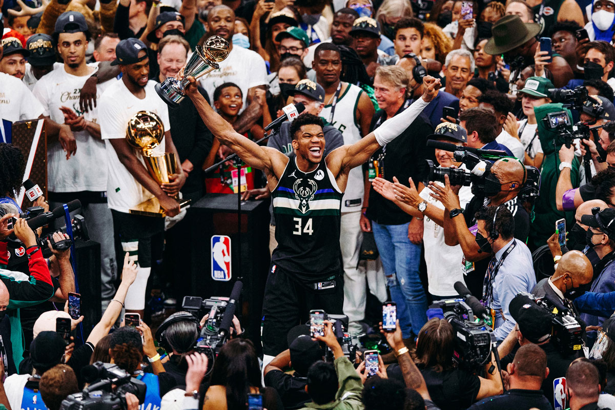 bucks in six giannis antetokounmpo 50 leads milwaukee to first championship in a half century