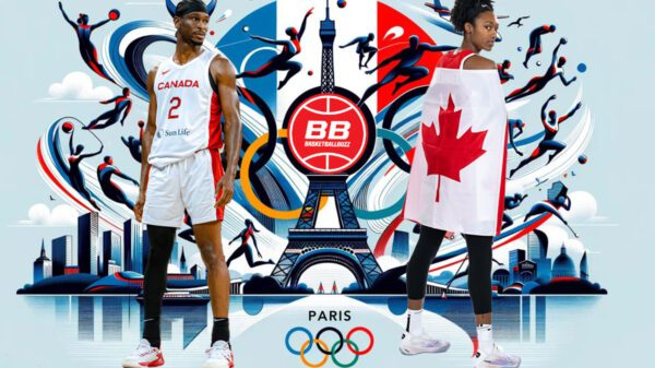 Shai Gilgeous-Alexander and Kayla Alexander look on as Canada's men and women national basketball teams draw tough groups for Paris 2024 Olympic Games