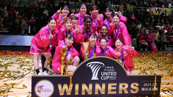 Chanson v magic put a spell on denso iris and japan s w league united cup