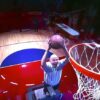 Clippers Owner Steve Ballmer Dunks Off The Trampoline