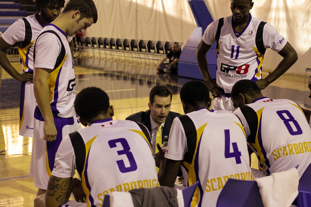 Coach Kelly Time Out Canadian Basketball League(CBL)