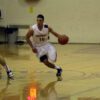 Concordia Stingers Guard Kyle Desmarais Attacks Basket