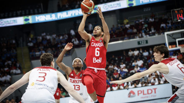 Cory Joseph Floater Canada Gets Big Win Over Turkey To Start 2016 Fiba Olympic Qualification Tournament