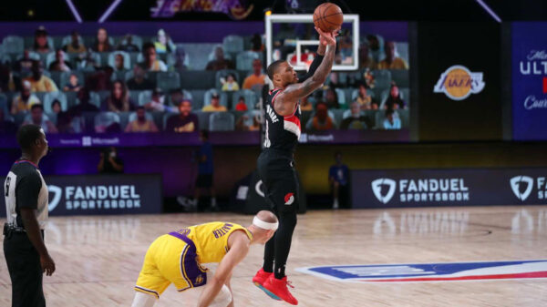 Damian Lillard and Portland Trail Blazers Blaze Lakers In Game One