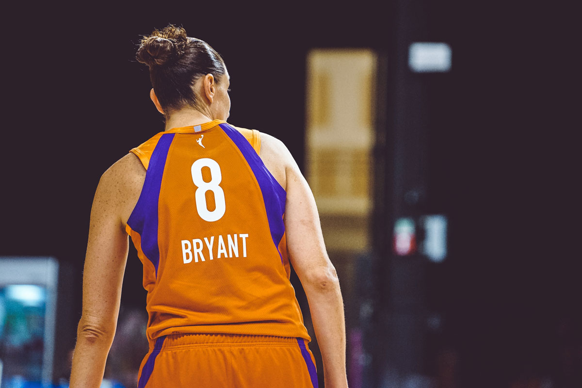 Diana Taurasi rocks Kobes 8 for Bryant's birthday