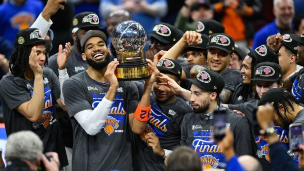 East Champ Knicks one step away from doing a historic double