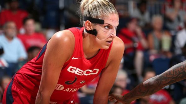 Elena Delle Donne With The Most Valuable Face Mask