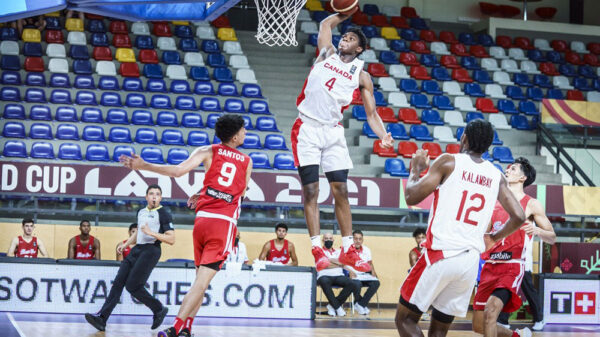 Elijah Fisher soars to new heights helps Canada cruise into 2021 FIBA U19 World Cup Quarter-Finals