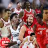 Melvin Ejim, Anthony Bennett, Andrew Nicholson, Dwight Powell, RJ Barrett, Cory Joseph, Andrew Wiggins, Trey Lyles, Andrew Nembhard and Team Canada kick-off 2020 FIBA Olympic Qualifying Tournament (OQT) training camp experienced and committed group of players.
