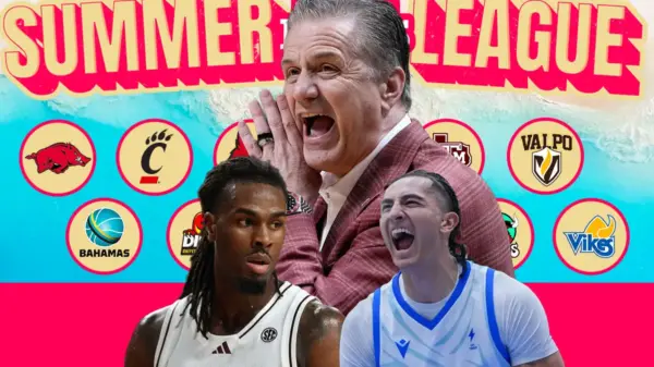 Arkansas head coach John Calipari, Texas A&M forward Mackenzie Mgbako and Victoria Vikes forward Shadynn Smid headline the 2026 Baha Mar Hoops Summer League, where four Canadian U SPORTS programs will face NCAA Division I competition in Nassau, Bahamas.