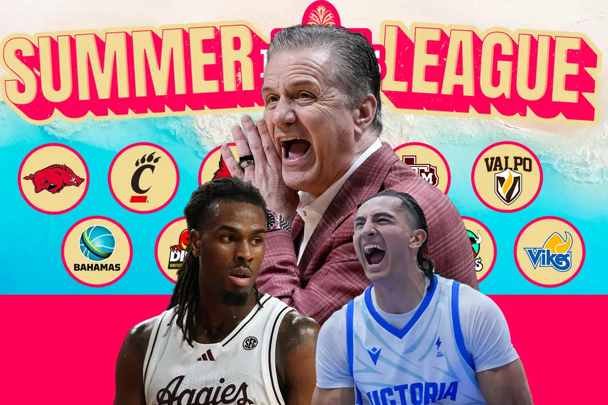 Arkansas head coach John Calipari, Texas A&M forward Mackenzie Mgbako and Victoria Vikes forward Shadynn Smid headline the 2026 Baha Mar Hoops Summer League, where four Canadian U SPORTS programs will face NCAA Division I competition in Nassau, Bahamas.