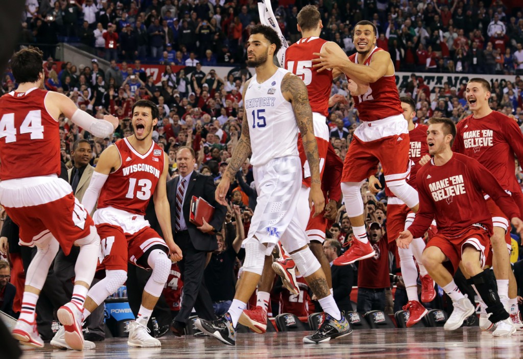 Frankly Only A Tank Could Stop Kentucky As Kaminsky’s Wisconsin Roll Over The Wildcats