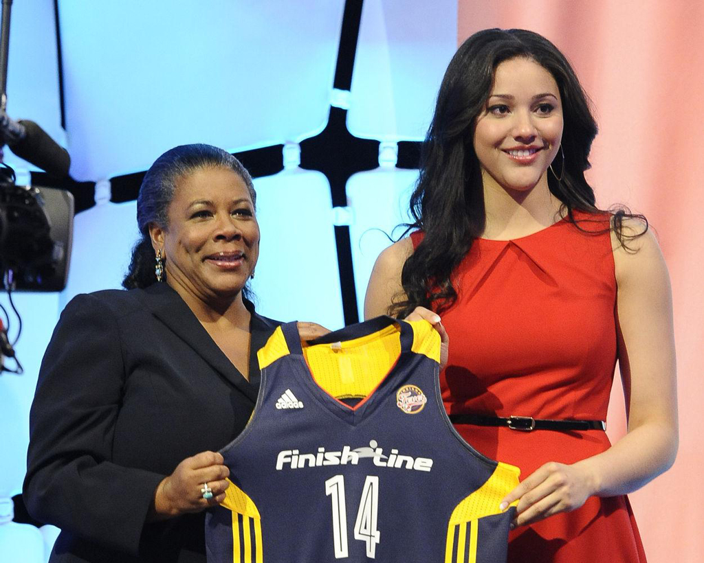 Guelphs Natalie Anchowa Selected 9th Overall By Indiana Fever At 2014 WNBA Draft