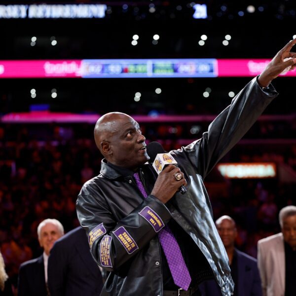 Hanging jerseys with michael cooper scaled