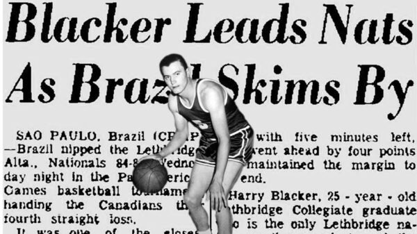 Harry Blacker Lethbridge Nationals At 1963 World And Pan Am Basketball Championships