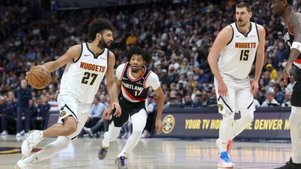 Jamal murray reclaims top canadian scoring mark with double nickel against portland trail blazers