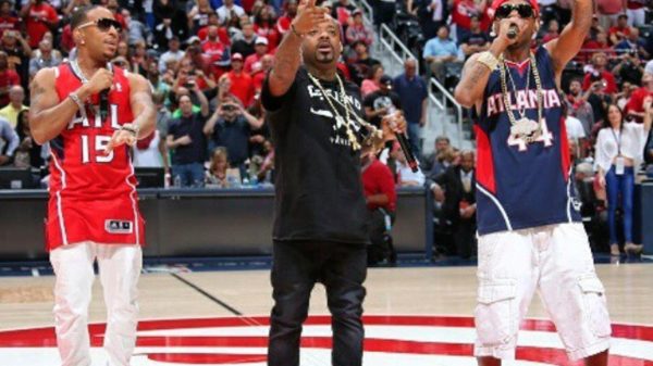 Jermaine Dupri & Ludacris Welcome Atlanta Hawks To The Playoffs