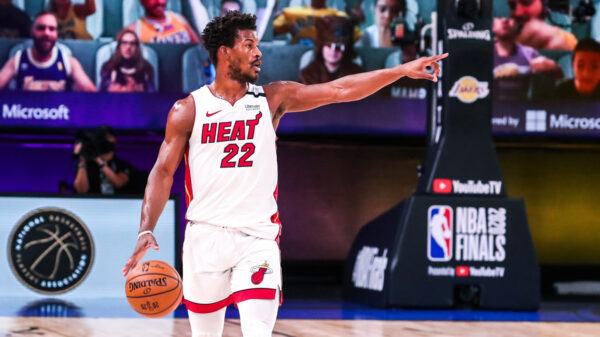 Miami Heat Guard Jimmy Butler Delivering NBA Finals Heat Against LeBron James and the Los Angeles Lakers