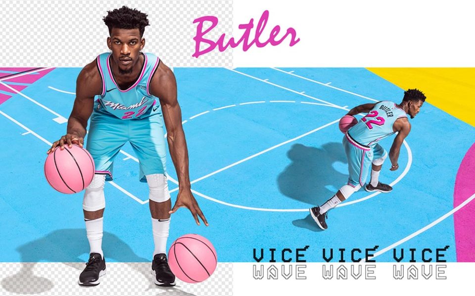 jimmy butler miami heat vice wave city edition jerseys 2019 2020
