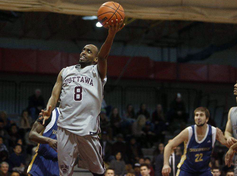 Johnny Berhanemeskel Jumper With 7 Seconds Lifts Ottawa Gee Gees Over Carleton Ravens To Win 2014 Oua Championship