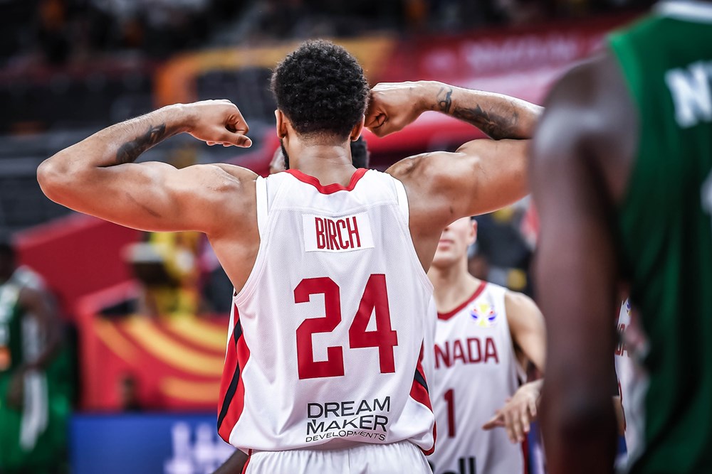 Khem Birch Flexes After Big Dunk Over Senegal