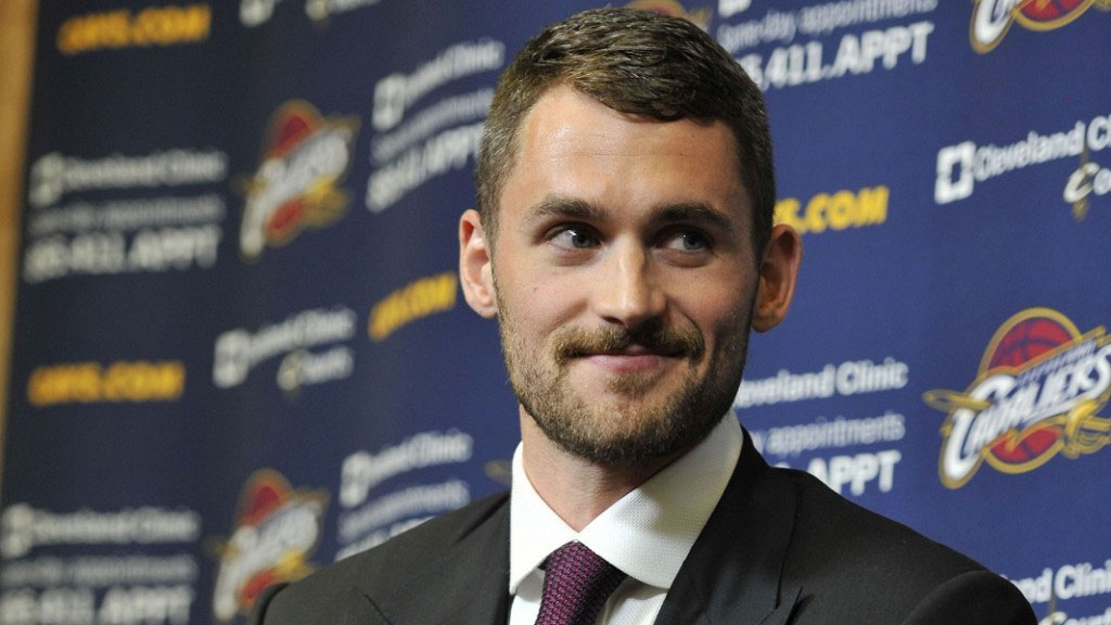 Cleveland Cavaliers Kevin Love Press Conference