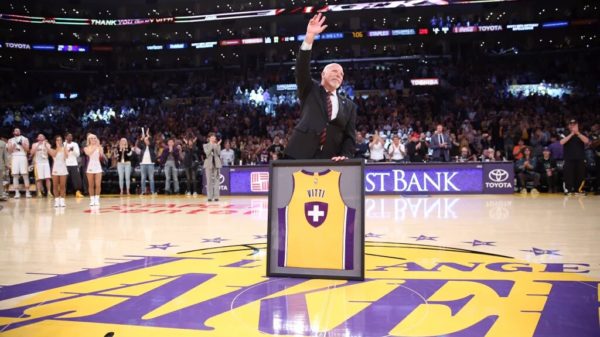 Lakers Pay Tribute To Another Legend Retiring This Season