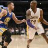 Lakers Young Warriors Come Out To Play Against Golden State