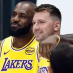 lebron james and luka doncic lakers