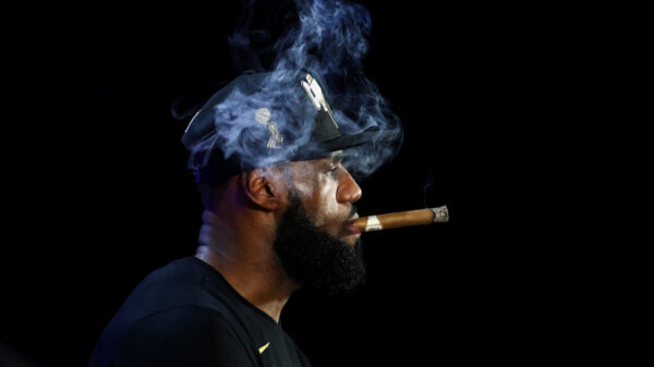Lebron James Puffing On A Cigar Whats Next For The Lakers