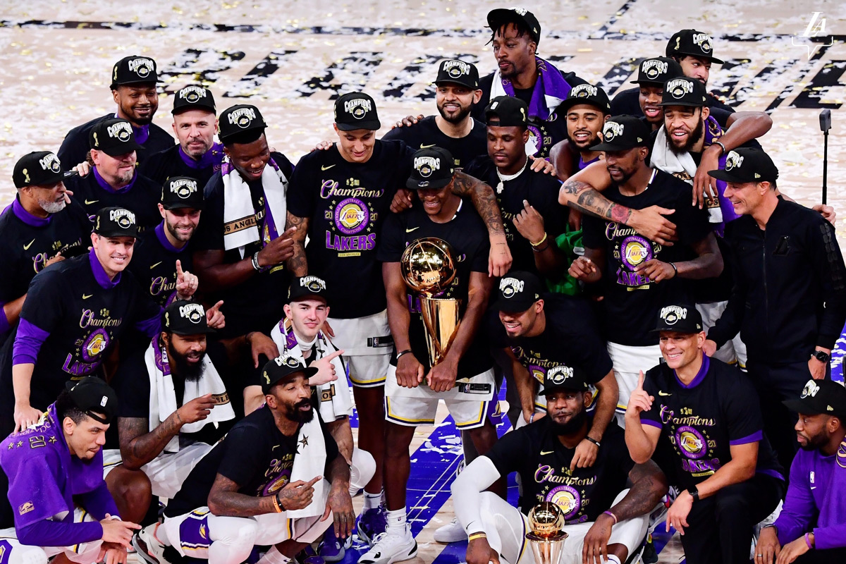 Los Angeles Lakers 2020 NBA Champions