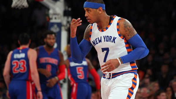 ‘Melo, Knicks Put The Breaks On The Pistons & Four Game Slide