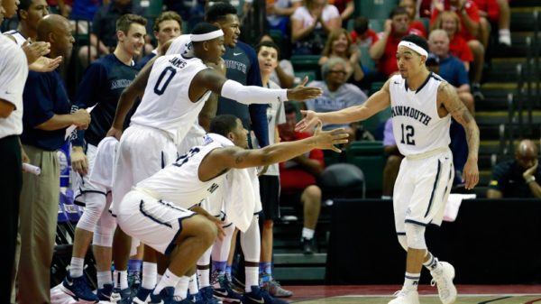 Monmouth Hawks bench delivers hilarious choreographed celebrations