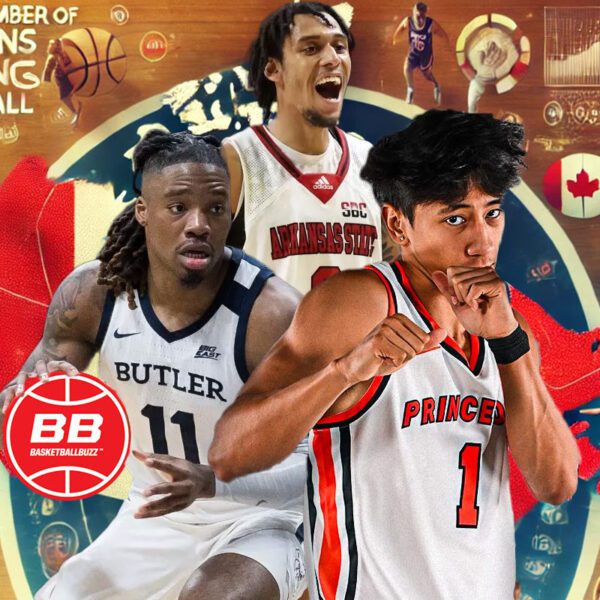 Ncaa record number of canadians players hooping in 2024 25 mens college basketball season